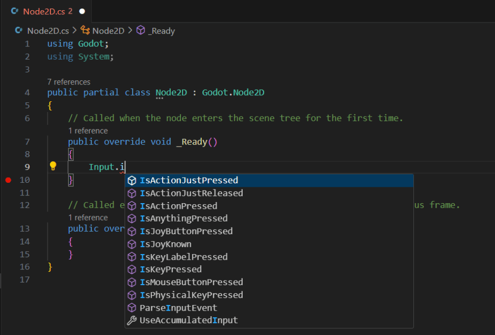 IntelliSense in VS code for Godot 4