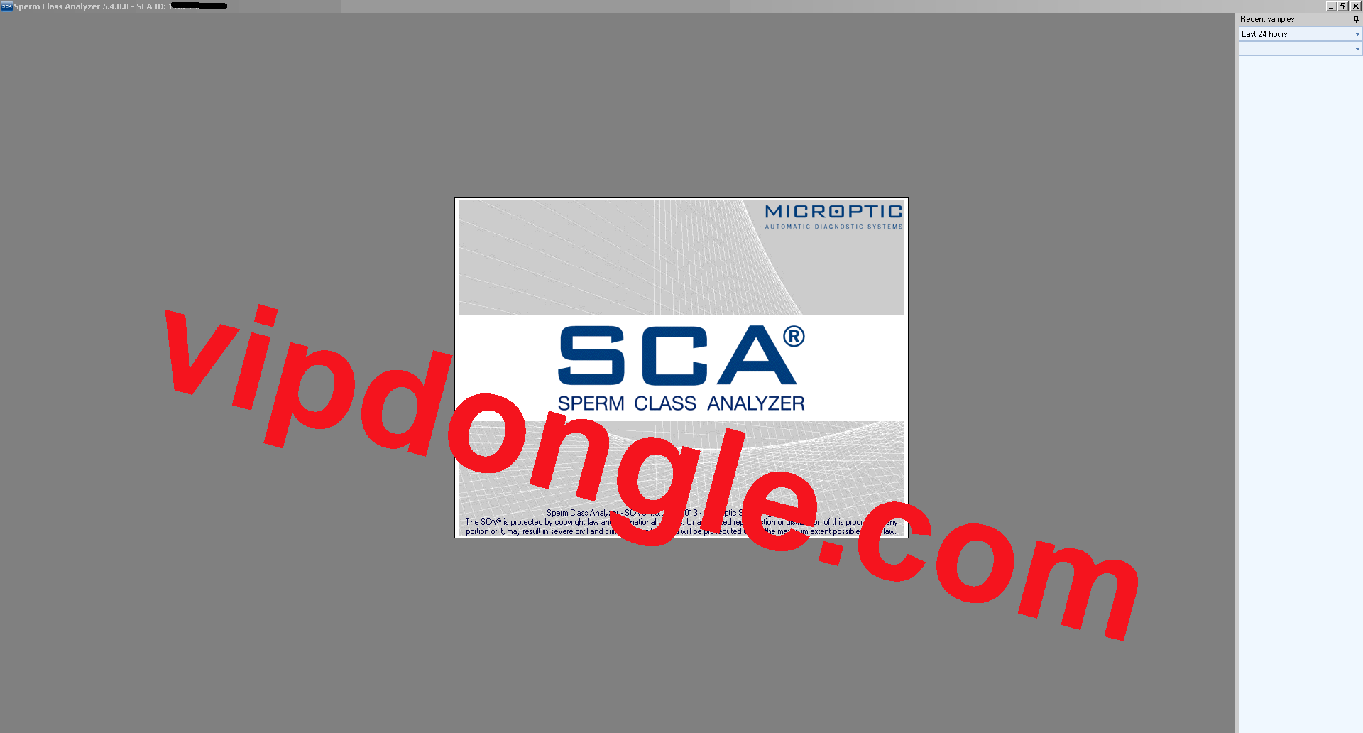 SCA Sperm Class Analyzer Hasp HL Dongle Vip Dongle Team