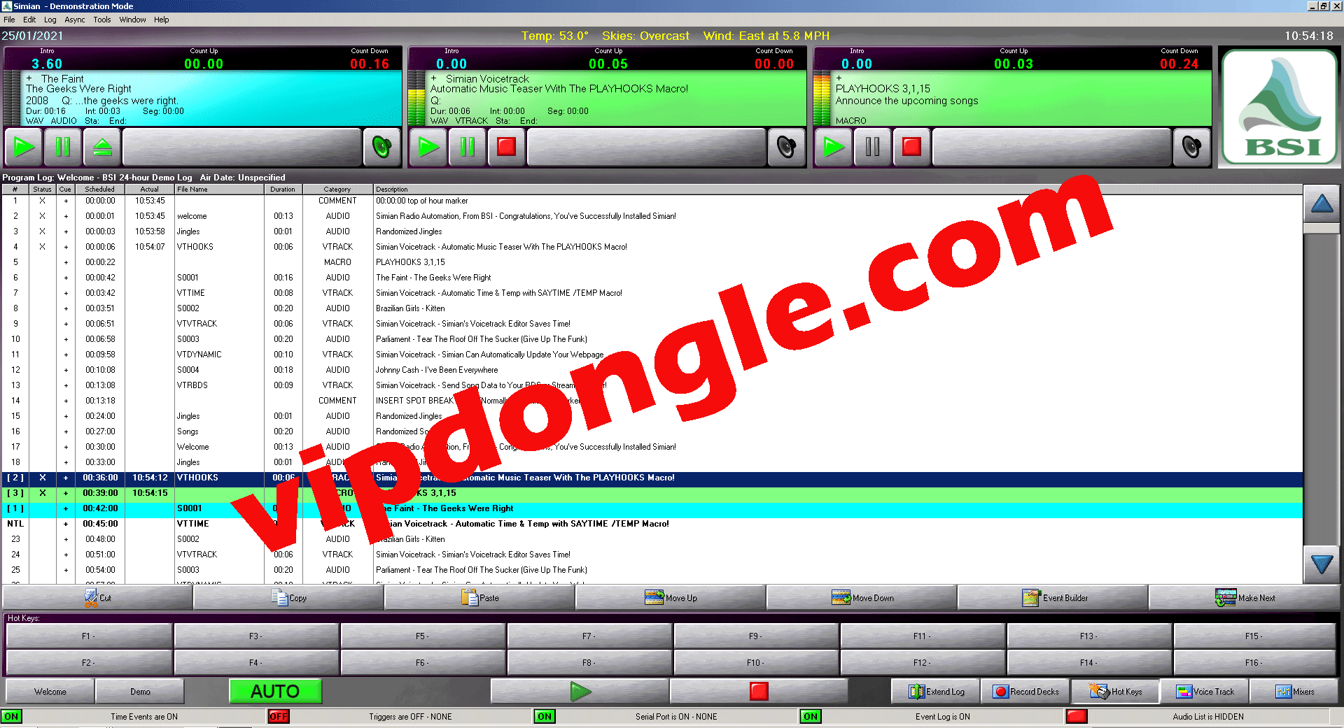 Simian Pro Boardcast Software Dongle - Vip Dongle Team