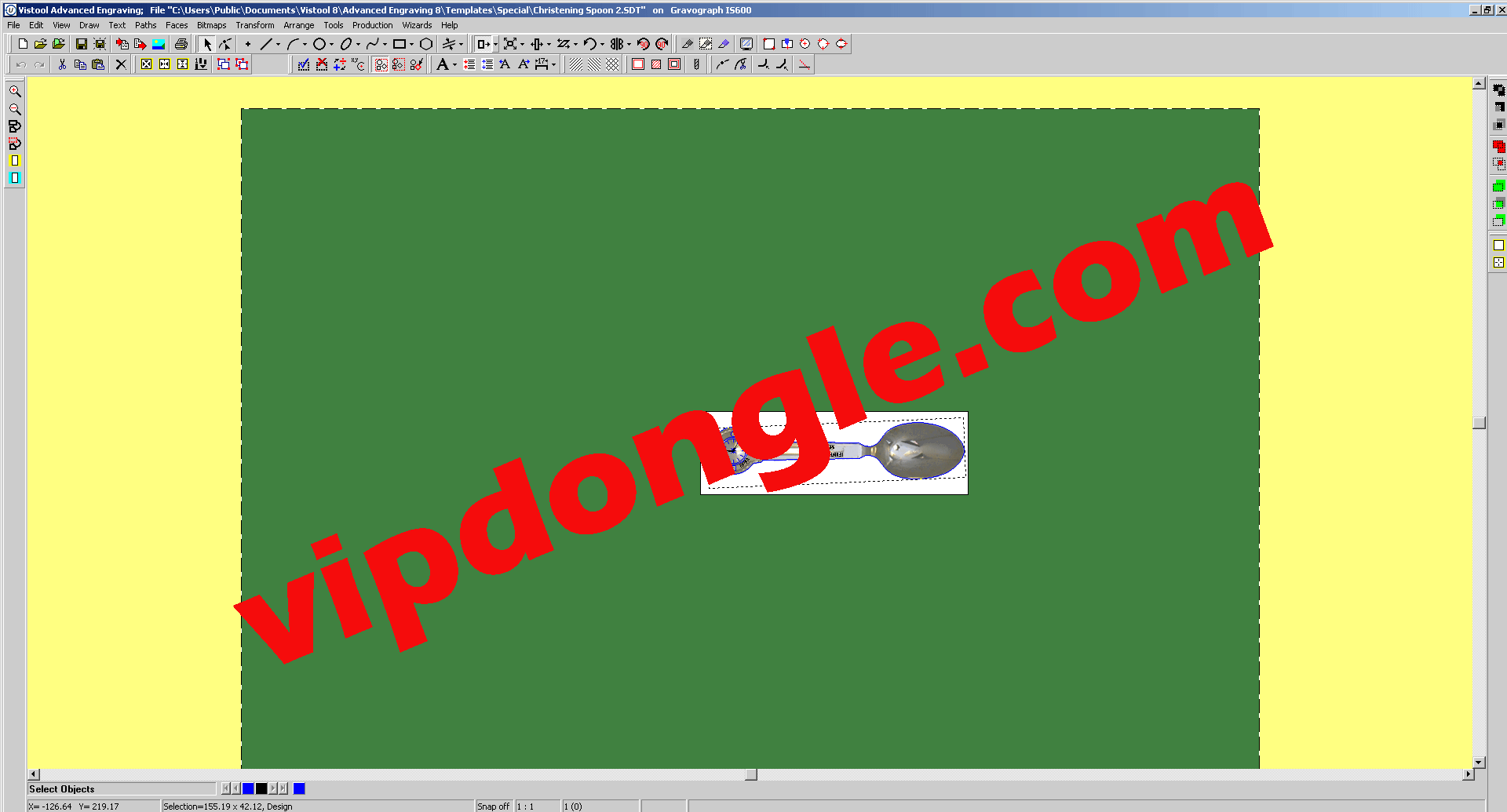 Vistool Advanced Engraving 8 HASP HL Dongle Vip Dongle Team
