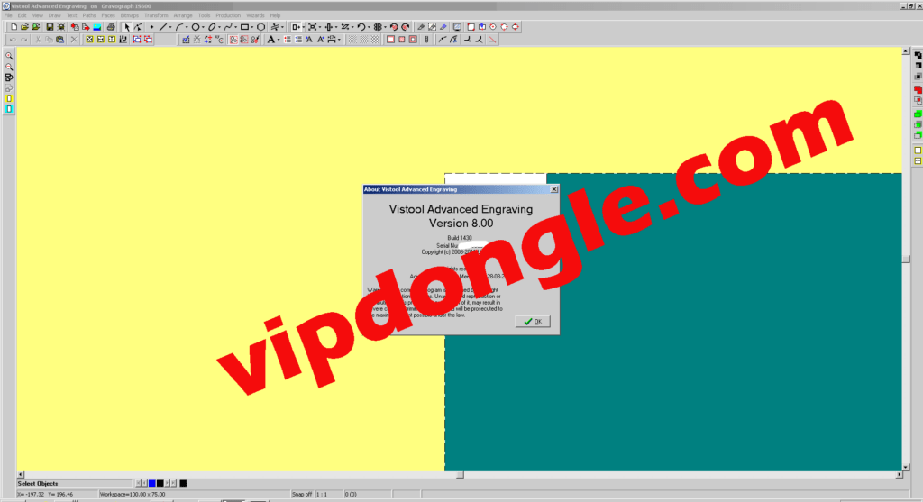 Vistool Advanced Engraving 8 HASP HL Dongle Vip Dongle Team
