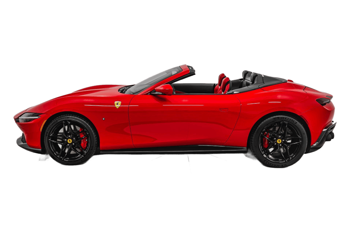 Ferrari Roma convertible rental Dubai