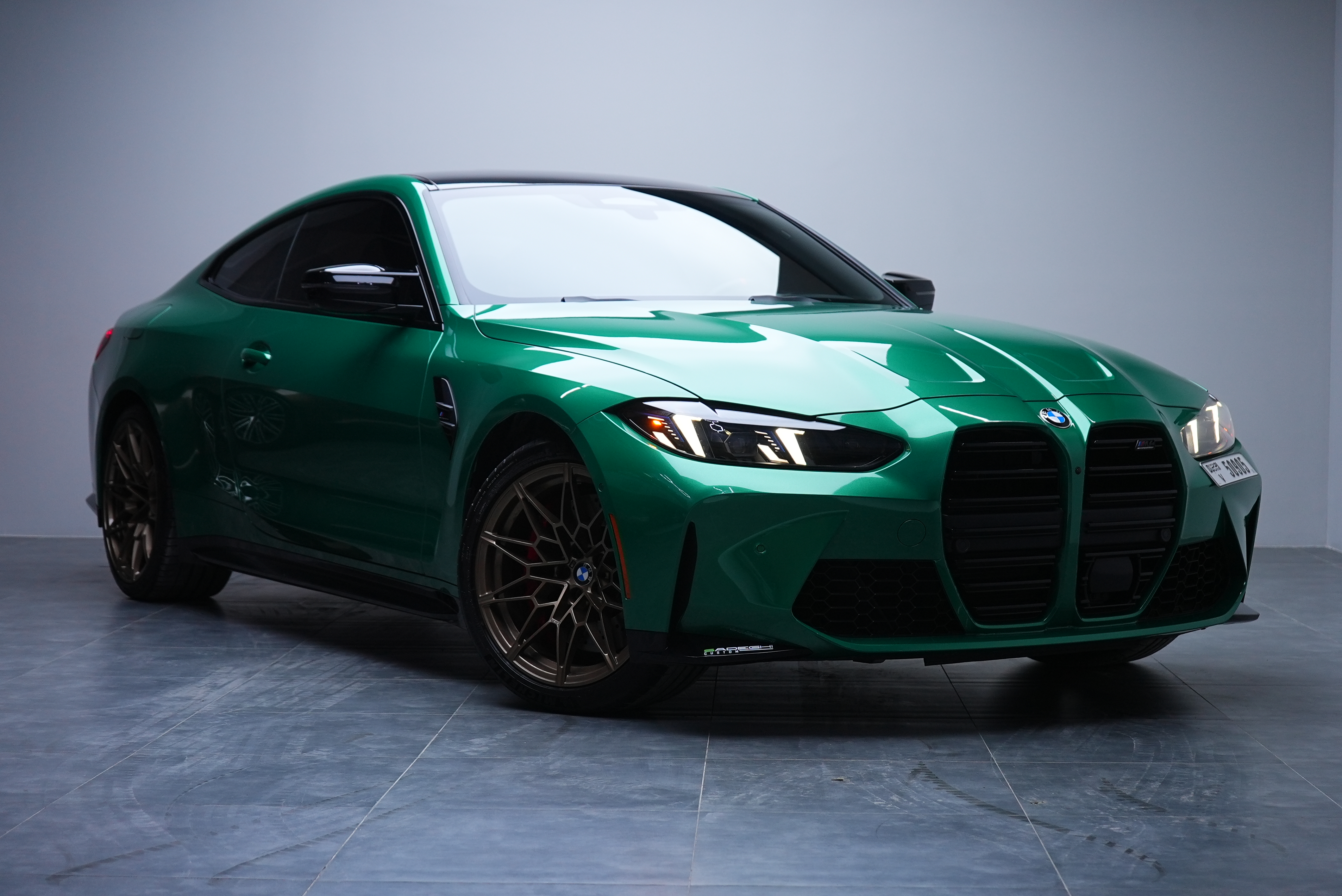 Rent BMW M4 GREEN in Dubai