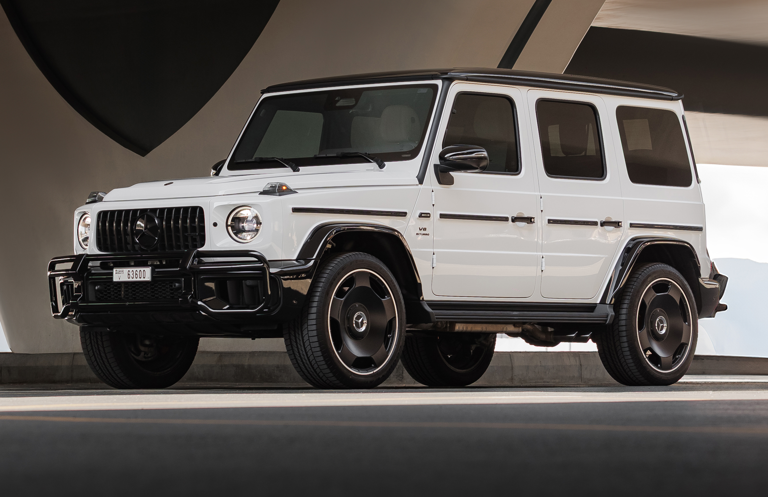 Rent MERCEDES G63 2025 WHITE in Dubai
