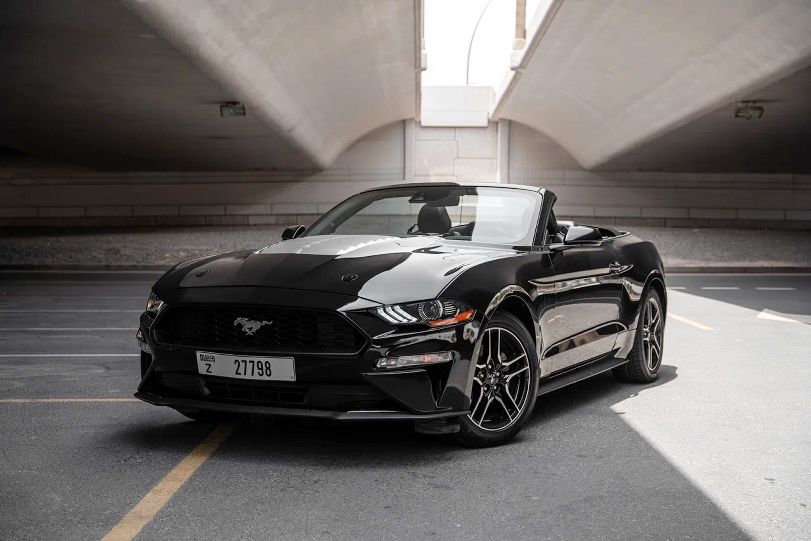 Rent FORD MUSTANG CONVERTIBLE 2022 in Dubai