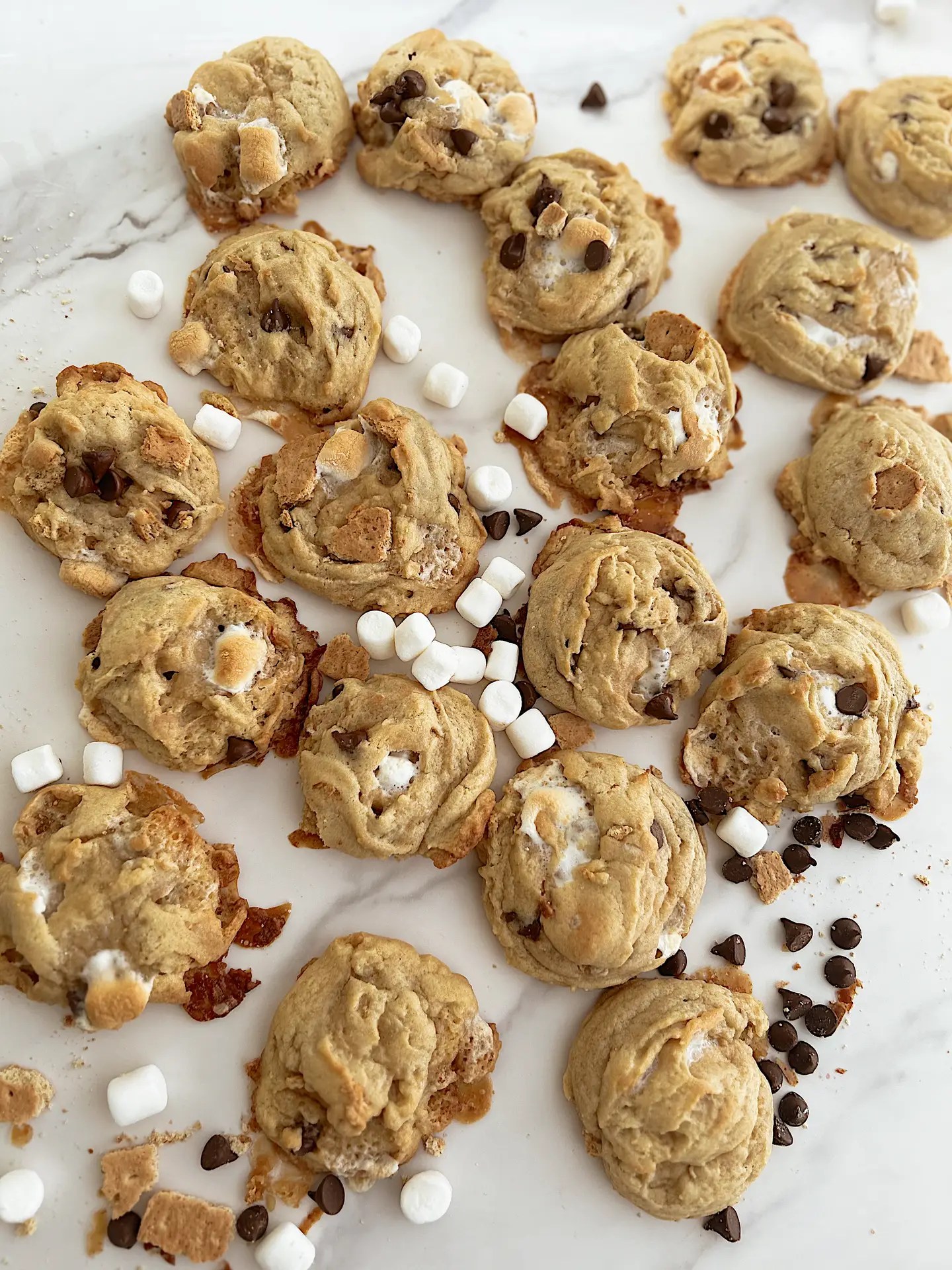 Golden Campfire Cookies
