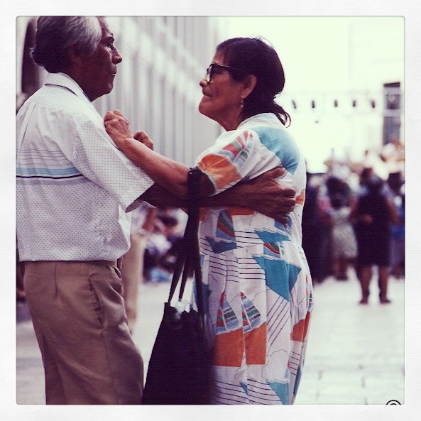 Dancing couple
