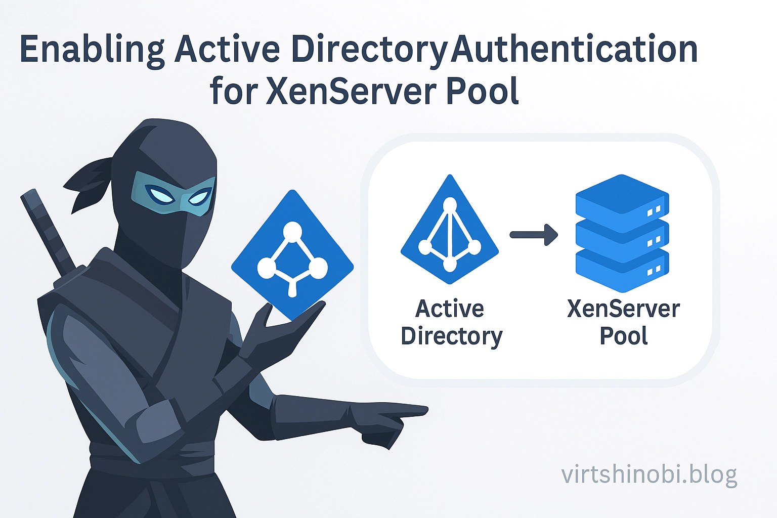 Adding xenserver pool to active directory