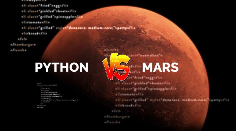 Mars Vs Python What Is The Best Programming Language - Ultra HD Space Pictures for Desktop