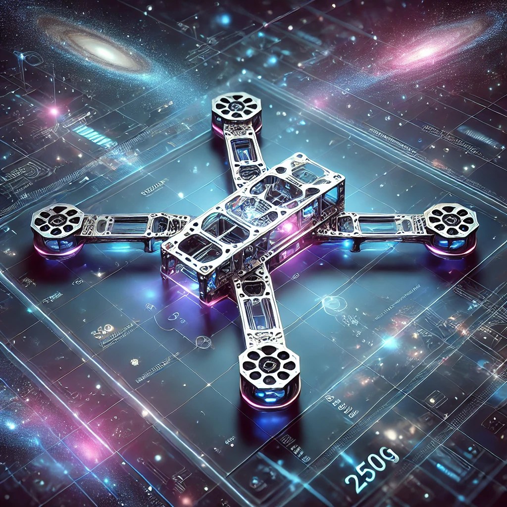 Modular Drone Frame CAD Kit - image