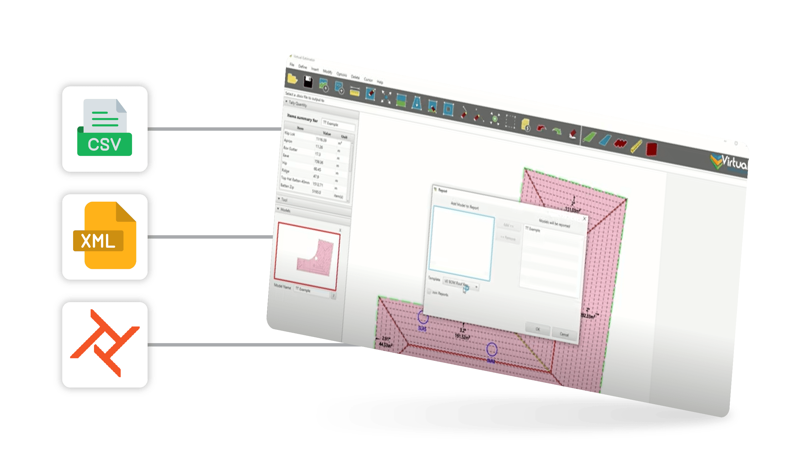integration / Design - cost estimation software | Virtual Estimator