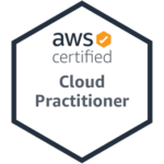 AWS Certified Cloud Practitioner badge