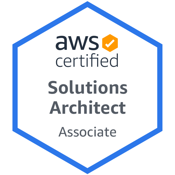 AWS Certified Solutions Architect Associate badge