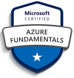 Microsoft Certified Azure Fundamentals badge
