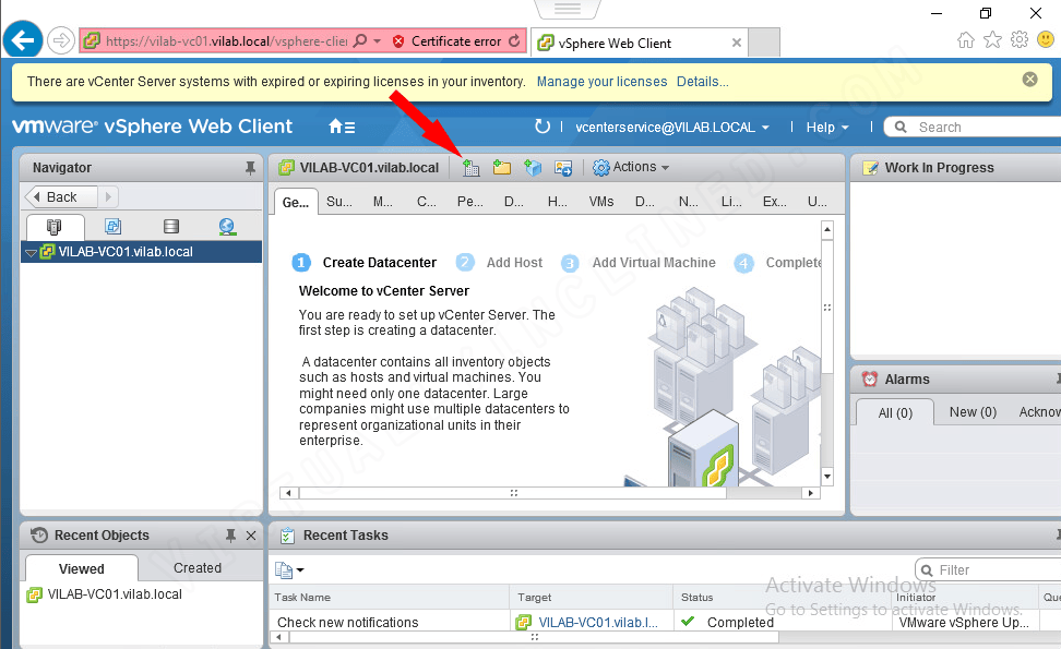VMware vSphere 6.5 Series (Part 6) – VCSA vCenter Configuration ...