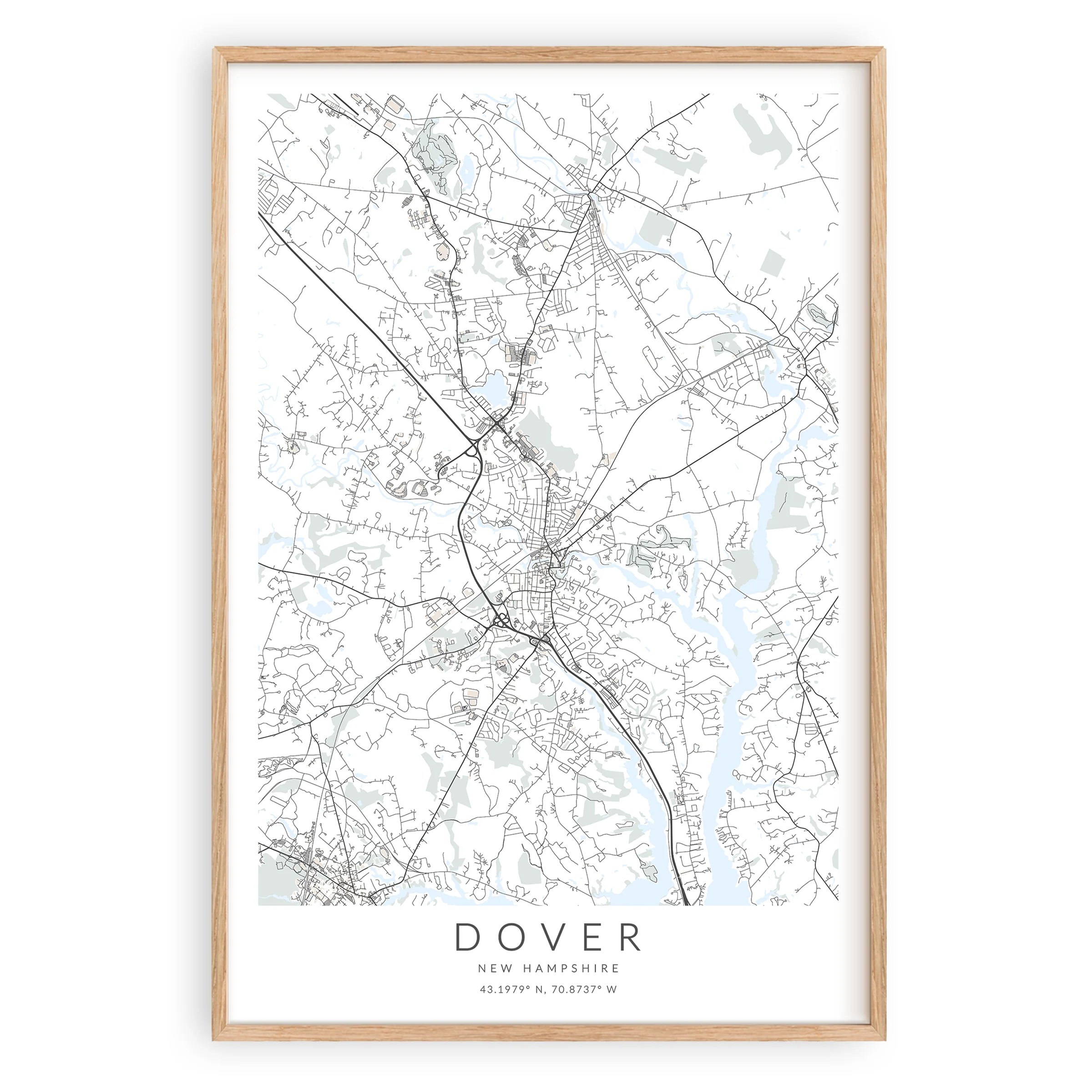 Dover Map Print VirtualMap Square 13e776e3 B760 4dfd 80e9 