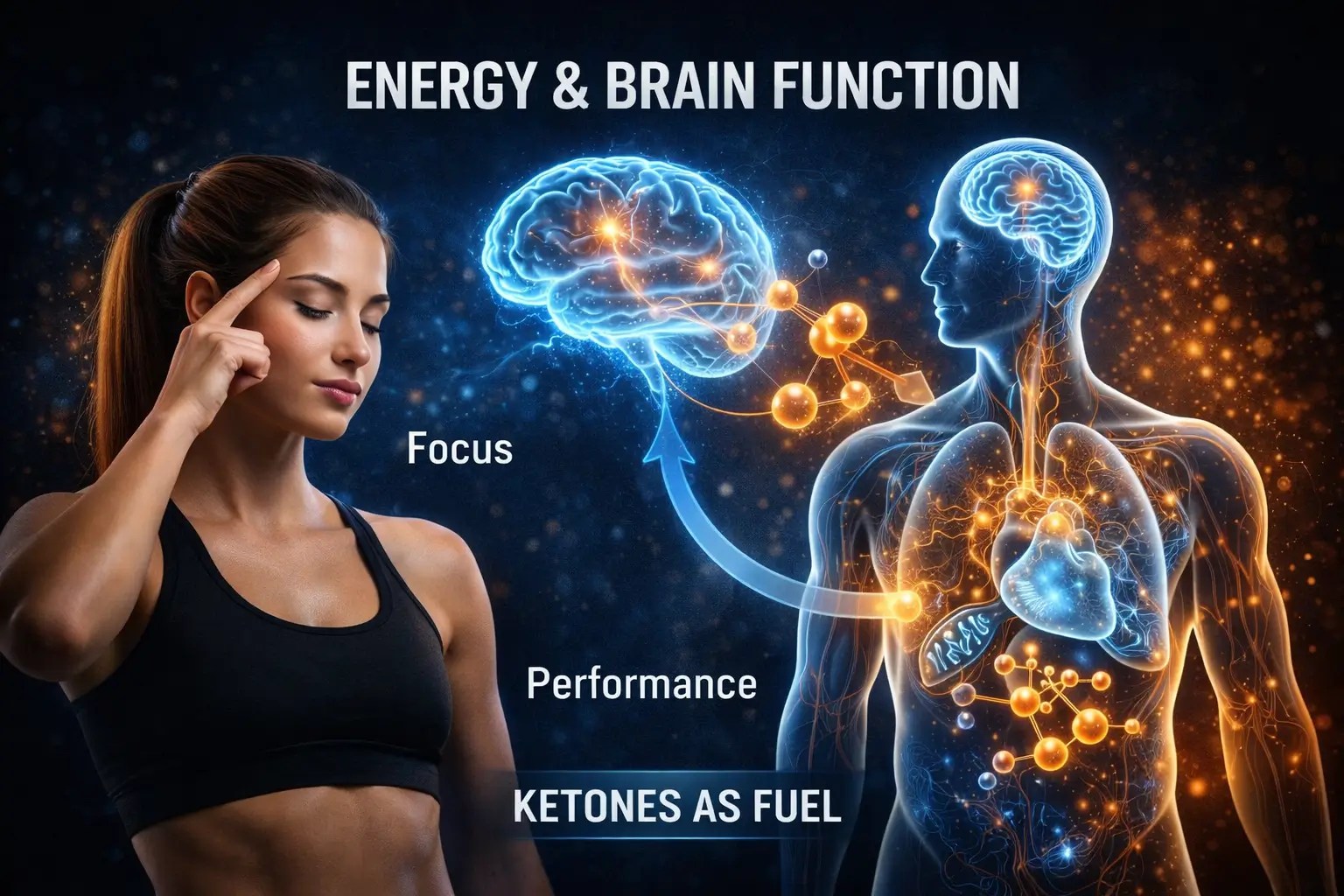 brain and body using ketones as fuel for sustained energy and focus