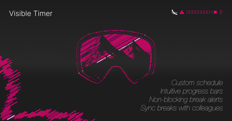 Timess Visible Countdown Timer Temperature Humidity Time Manager - Retina Nature Wallpapers for Desktop