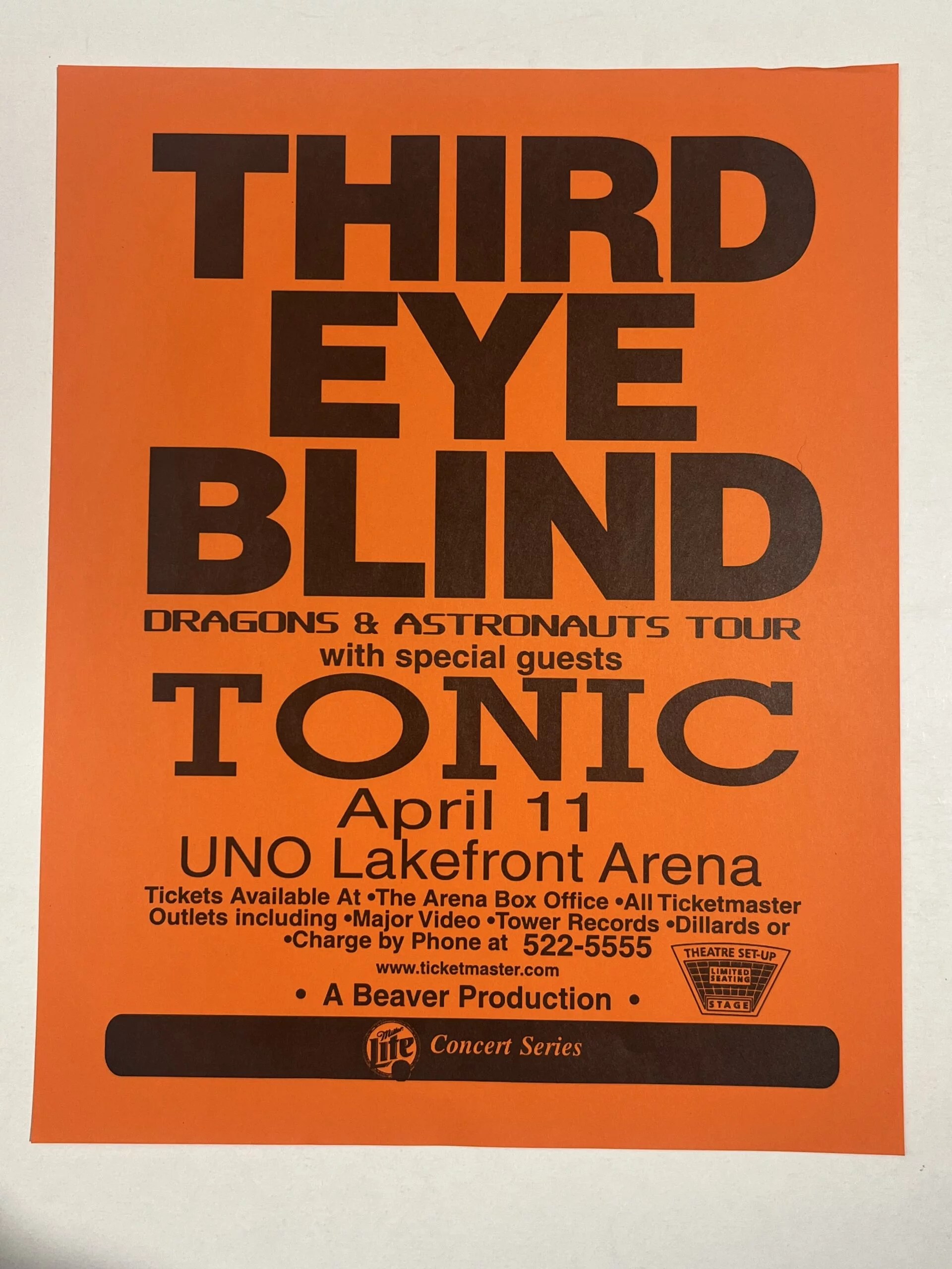 Music Concert Posters | Authentic Handbills | Visible Vibrations