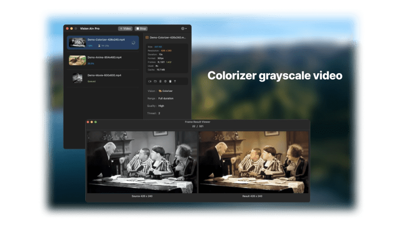 Vision Ai Batch Video Enhance - Landscape Designs - Creative Desktop Collection