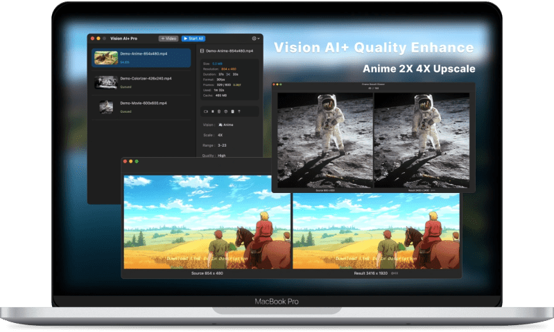 Vision Ai Batch Video Enhance - Gorgeous High Resolution Gradient Backgrounds | Free Download