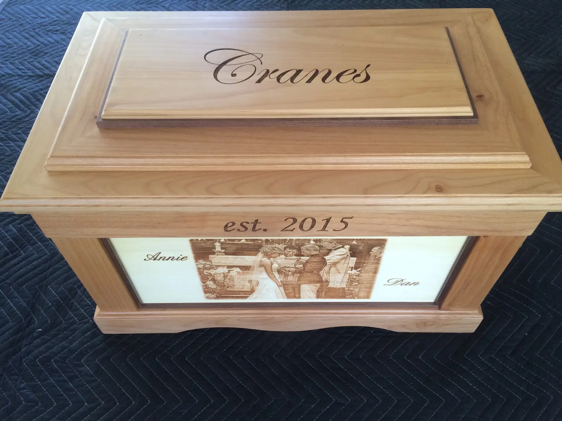 custom hope chest gift