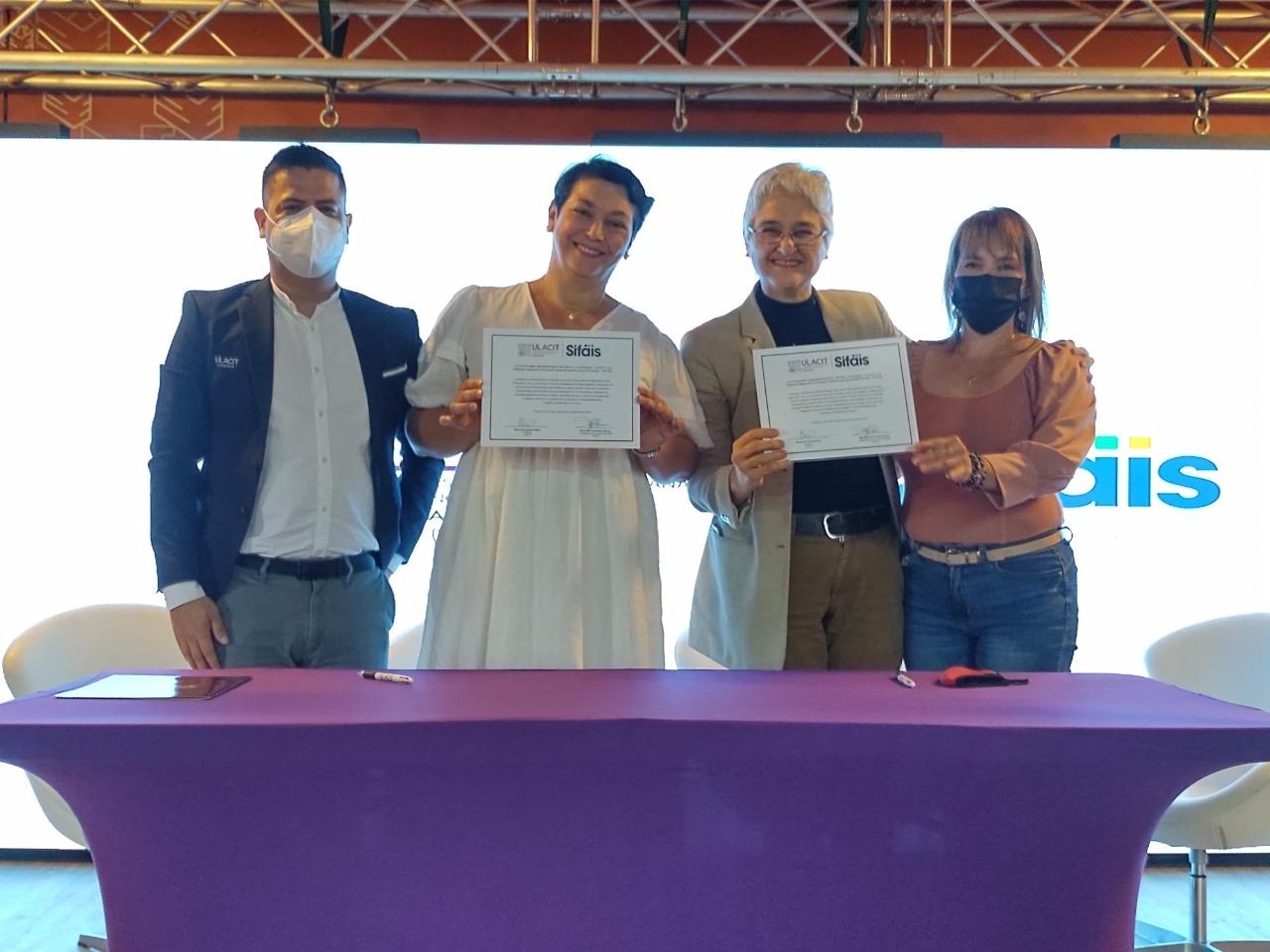 ULACIT y Sifais firman convenio de Extensión Universitaria y Responsabilidad Social
