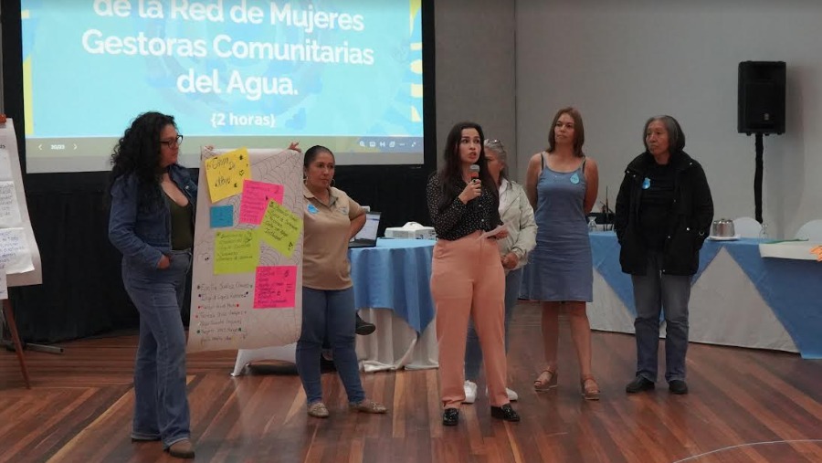 Treinta mujeres integran la Red de Gestoras Comunitarias del Agua