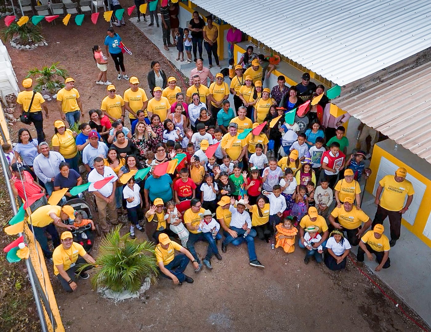 La Fundación Prosegur inaugura la primera escuela Piecitos Colorados en Centroamérica