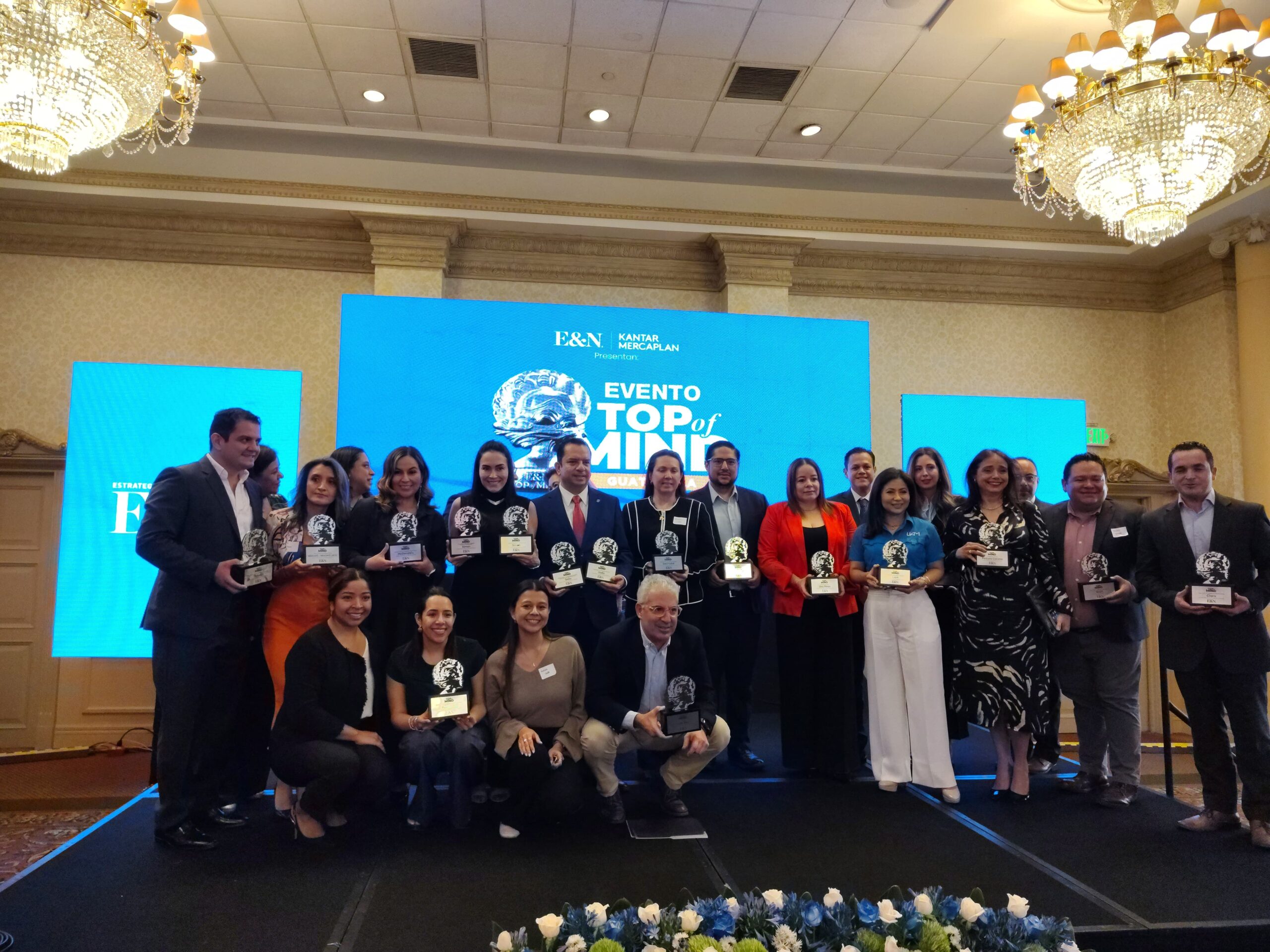 Celebramos la década del estudio TOM de E&N con reconocimiento a las marcas más recordadas de Guatemala