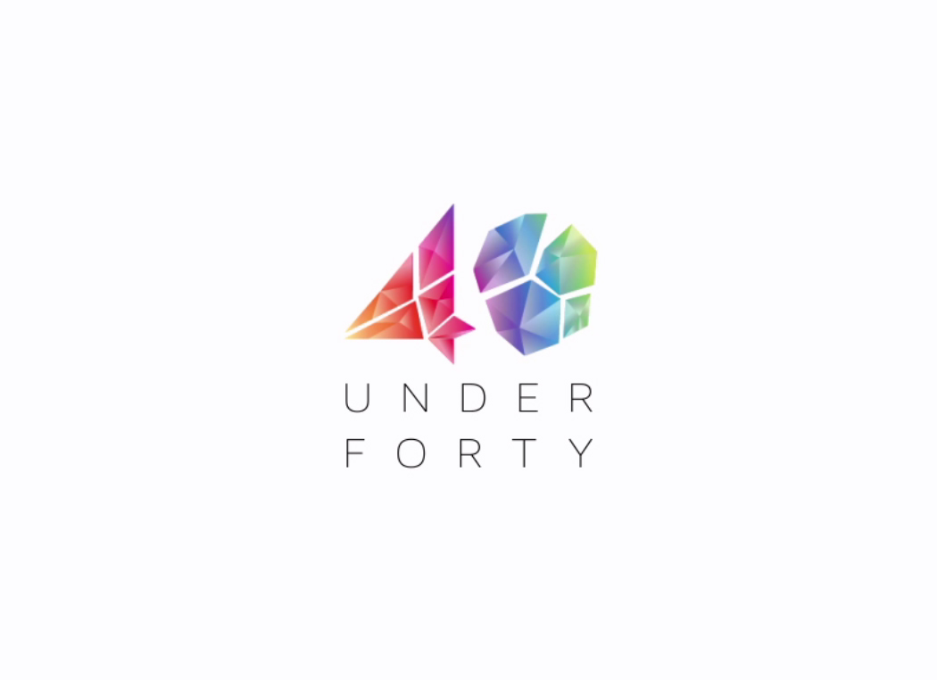 40 under forty logo