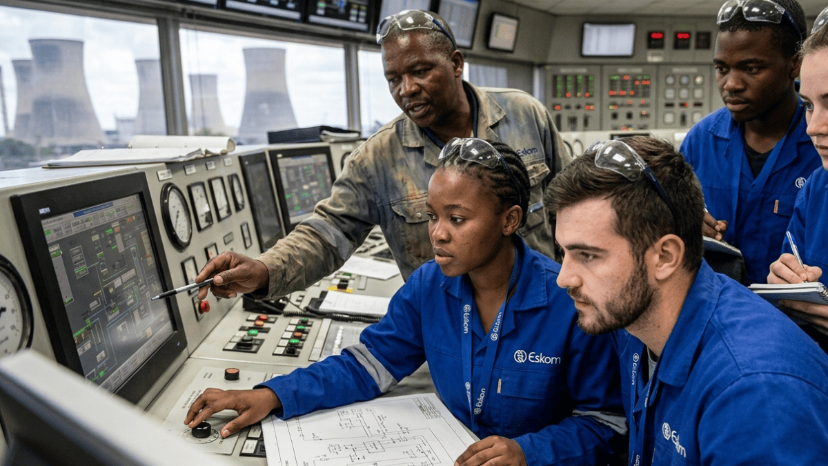 Eskom Learner Plant Operator Jobs 2026: 10 Positions Available