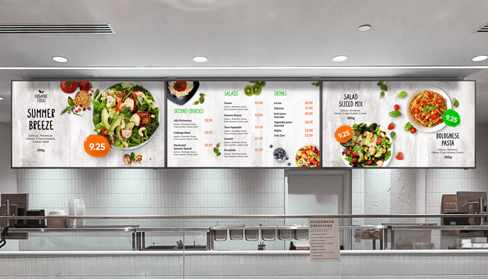 Digital Menu Boards
