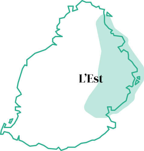 L'Est de l'Île Maurice