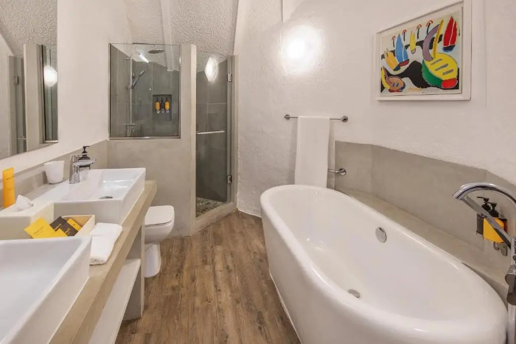 salle de bain Hotel La Pirogue