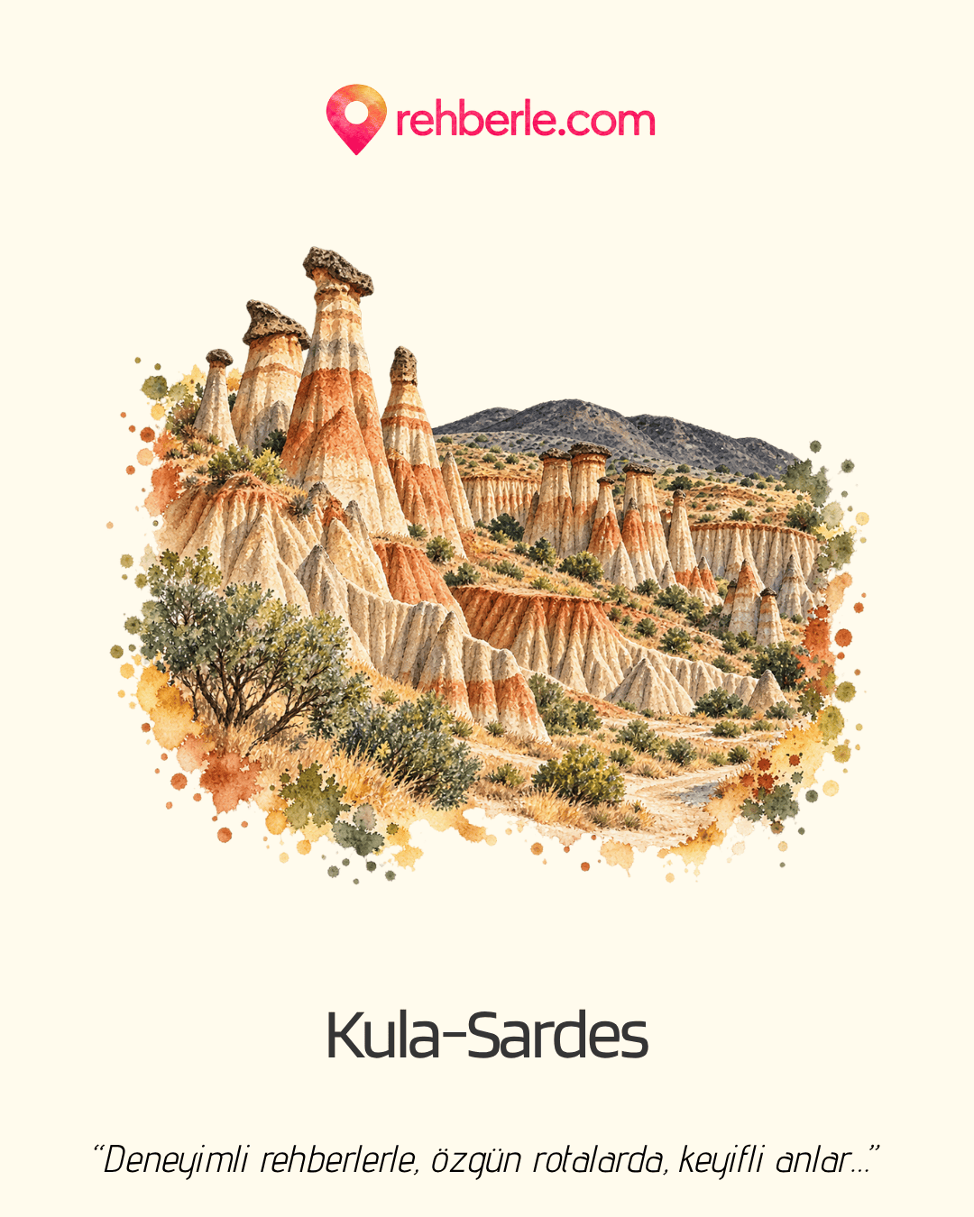 Kula – Sardes – Yanık Ülke Bağları