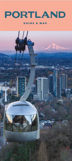 Travel Portland Visit USA Map Guide Cover 