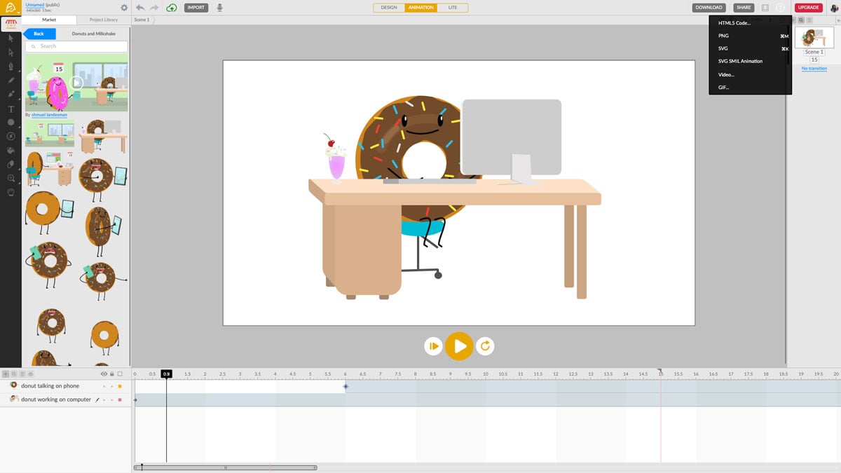 software de animación - animatron-editor