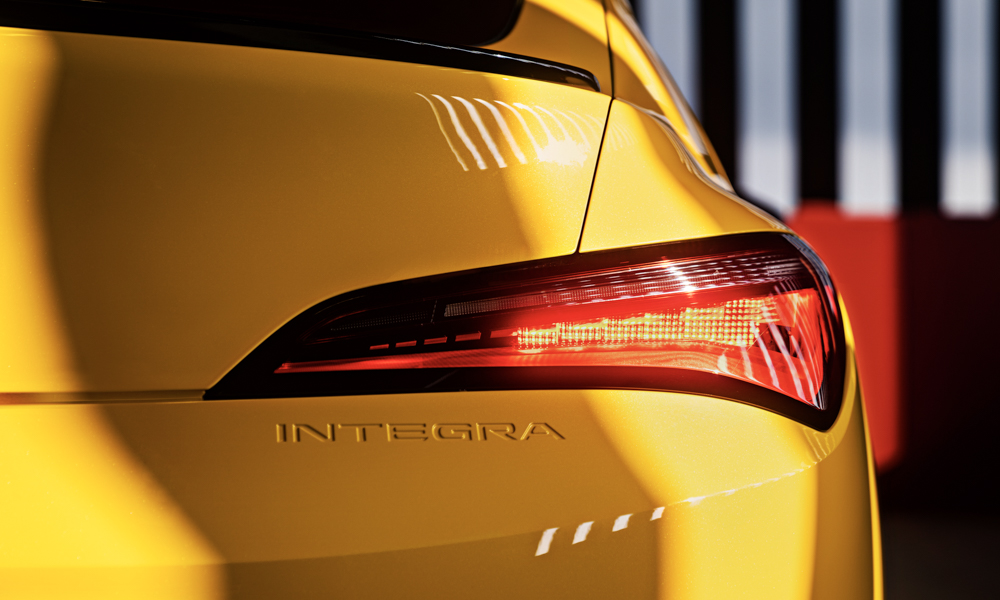 All-new acura integra is a five-door liftback