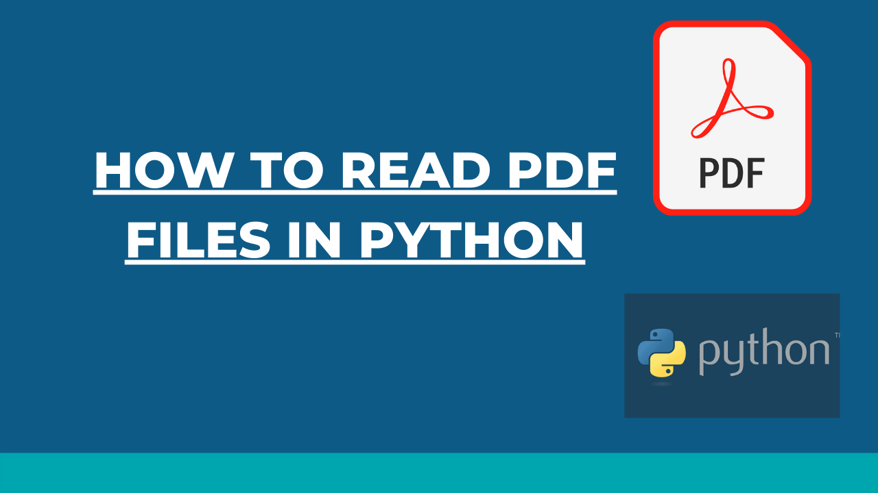 How To Read PDF Files In Python Using PyPDF2 Library