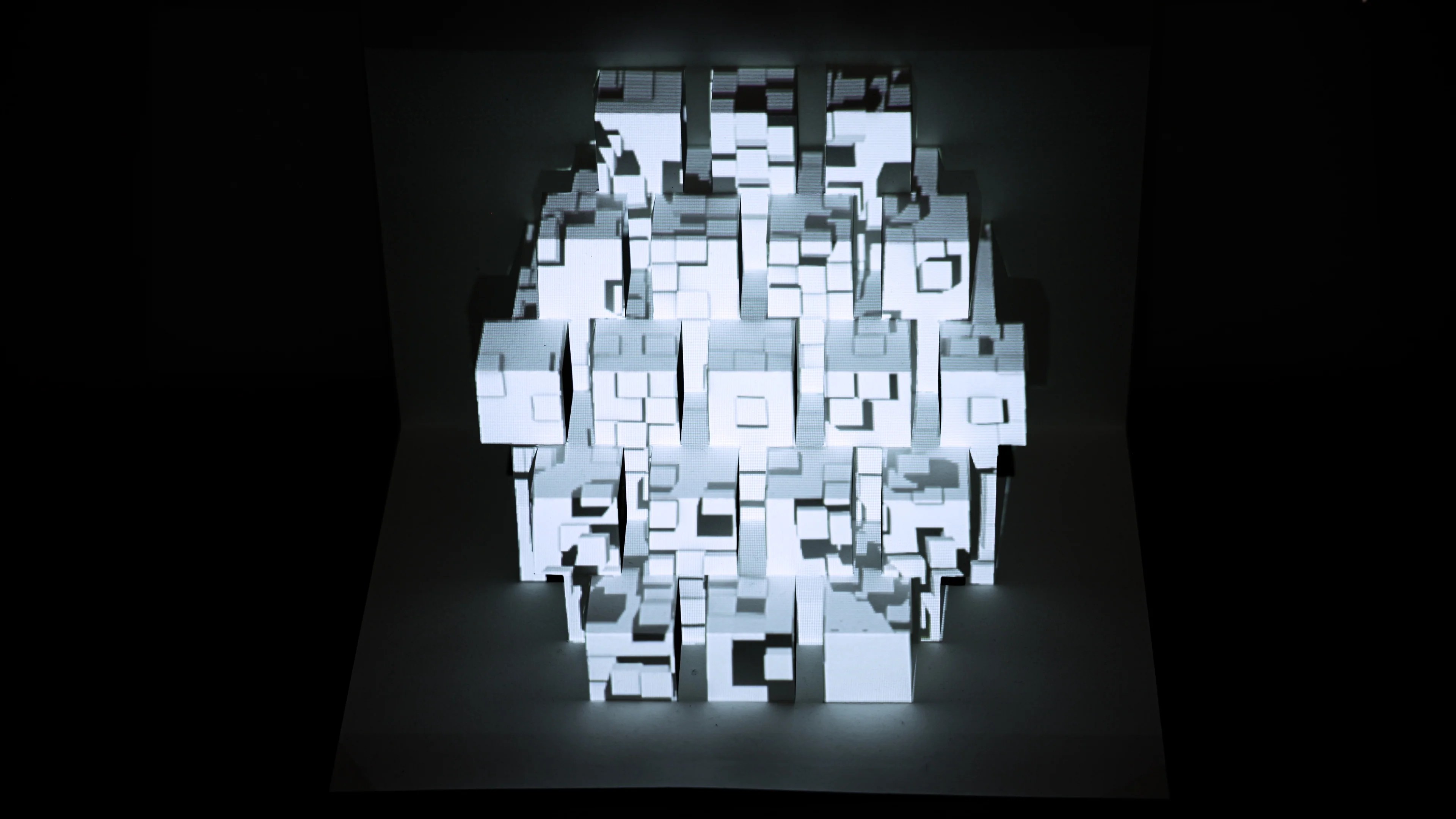 Kirigami Projection Mapping Template Kit Jascha Suess - Premium Landscape Art Gallery - High Resolution