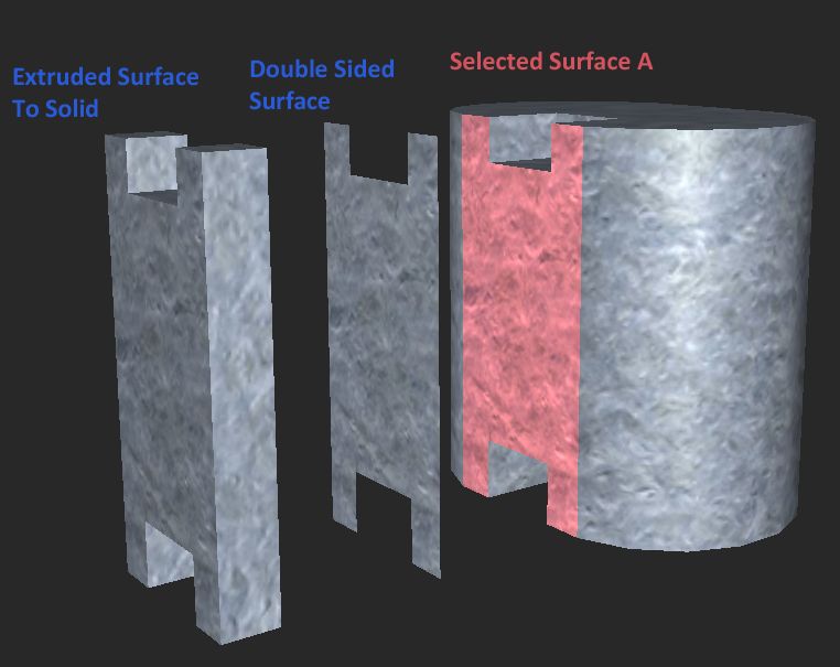 Create Double Sided Shaded Surfaces - City Photo Collection - 8K Quality