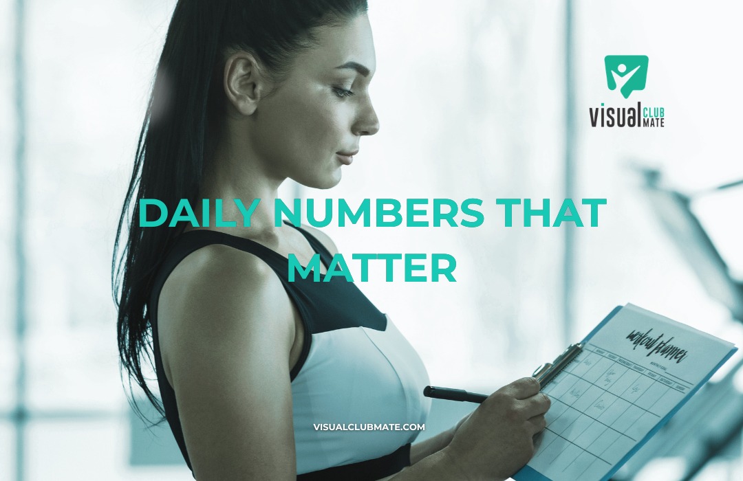 Club manager reviewing daily reports, highlighting how Visual ClubMate club management reports help owners track memberships, payments, attendance, bookings, and daily operations.