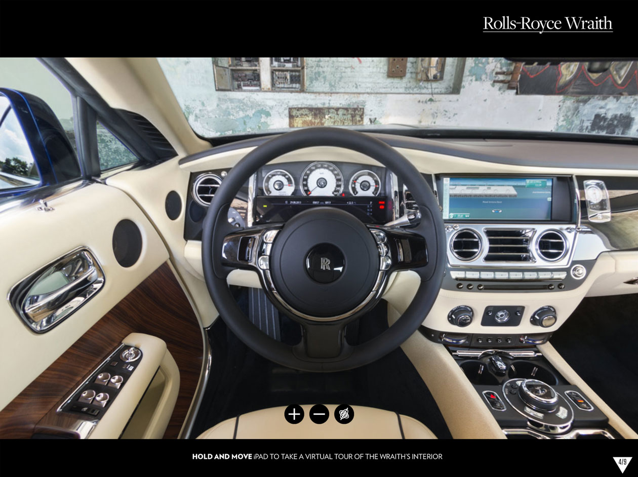 Top Gear Rolls Royce Wraith 360 Car Interior Visualise