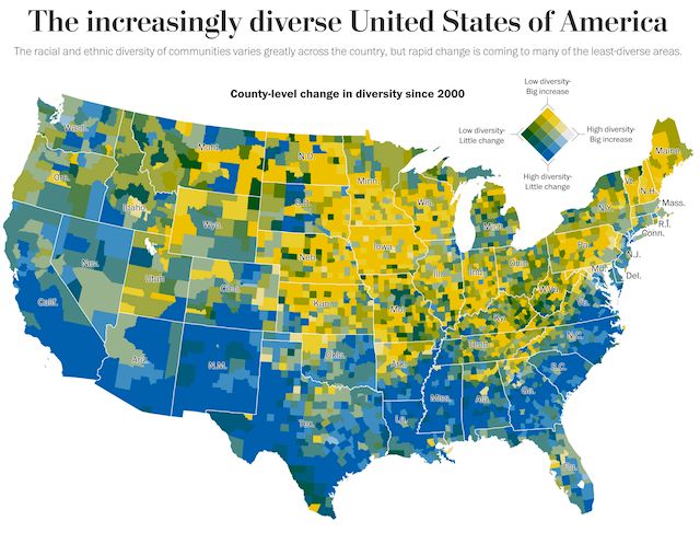 Bivariate Choropleth Maps Visualising Data - Premium Geometric Image Gallery - HD