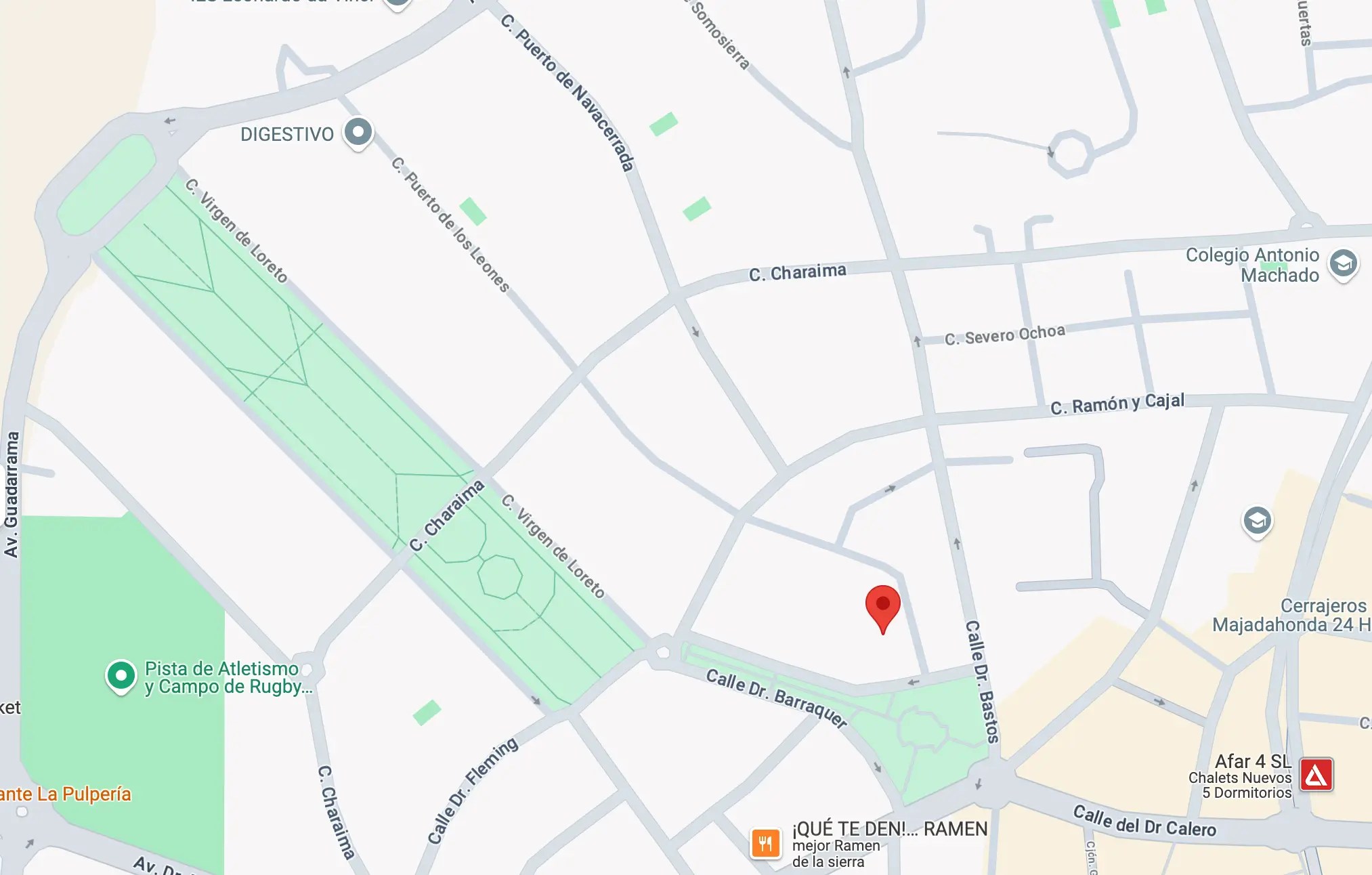 mapa de optometría