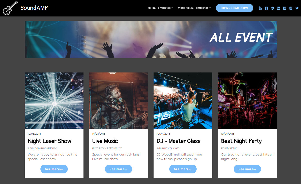 Simple Html Css Templates You Have To Use In 2020
