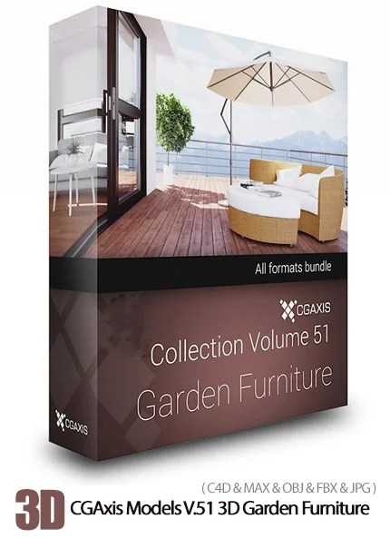Cgaxis Models Volume 51 3d Garden Furniture Visualstorms