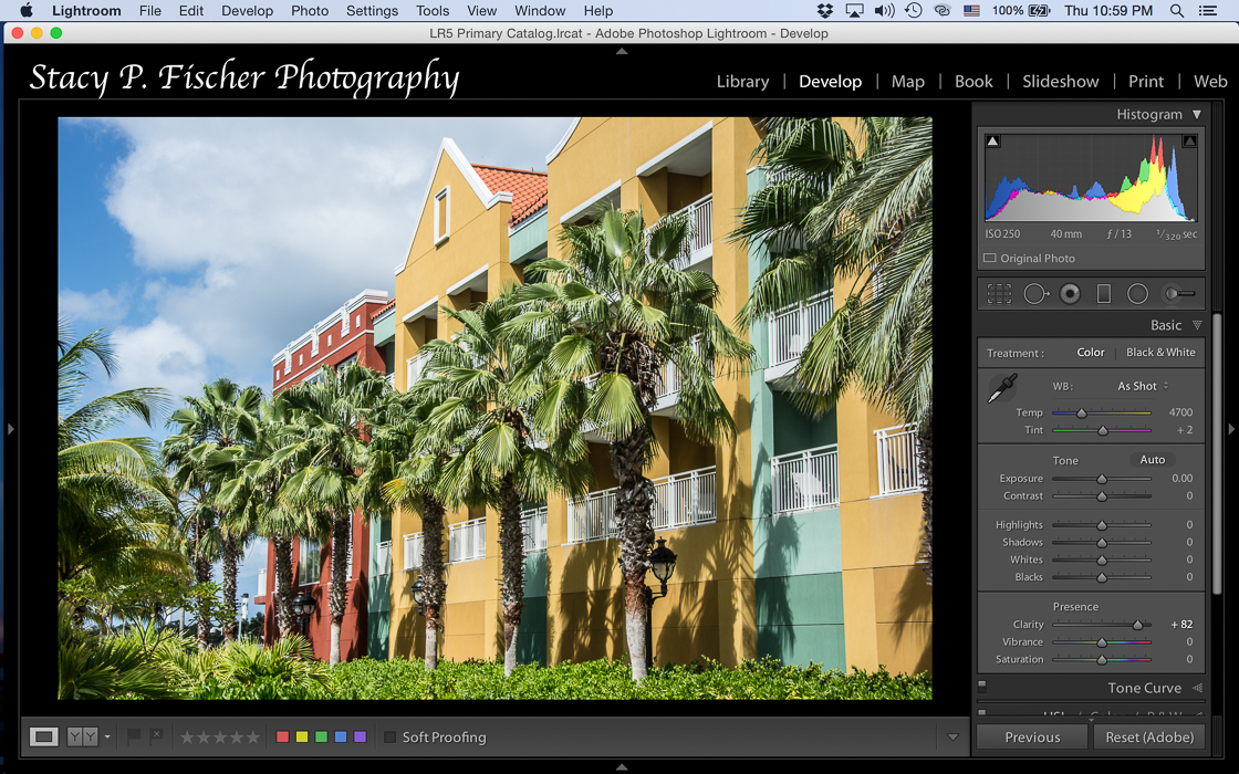 First step, increased clarity to +82.