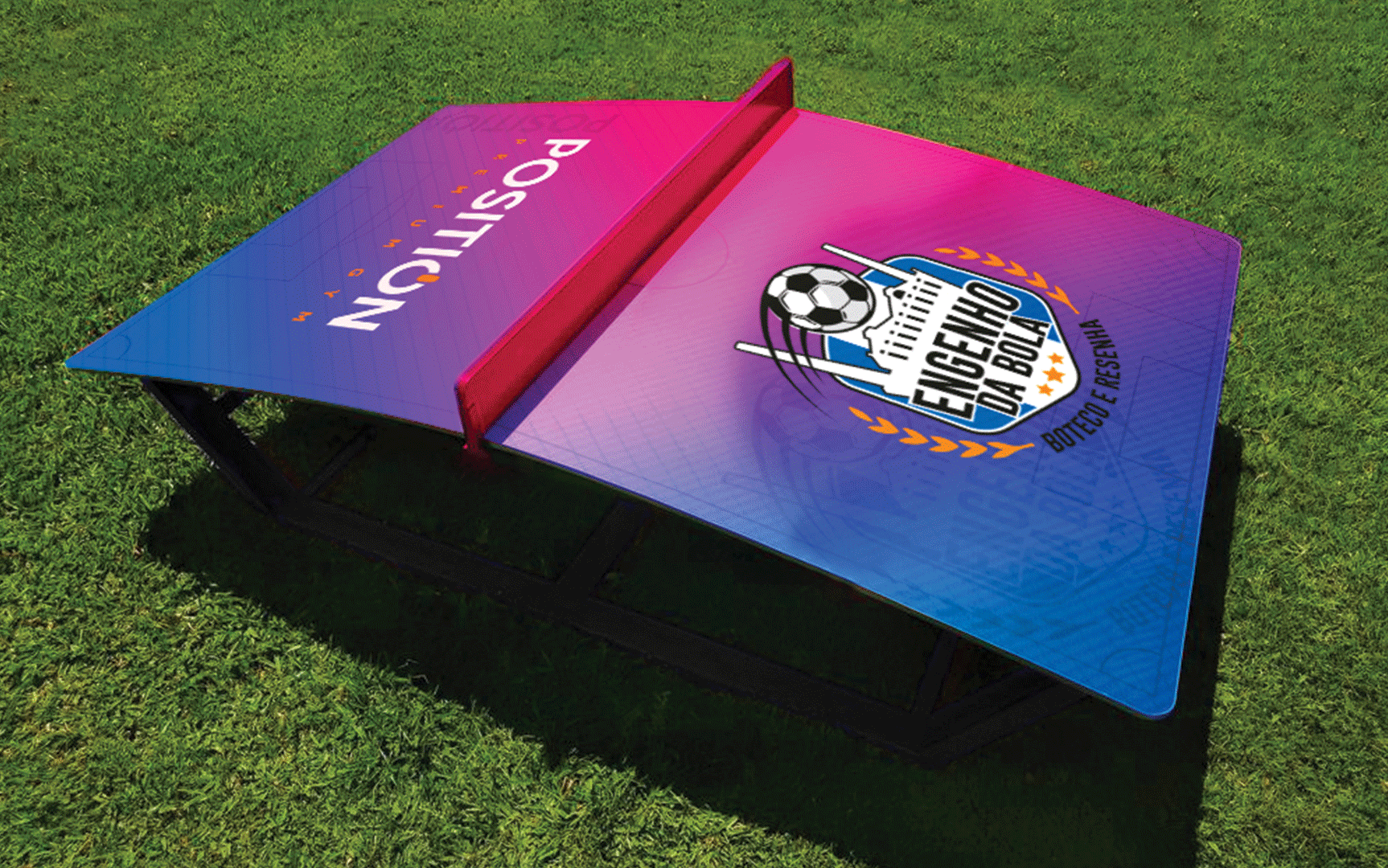 Engenho da Bola: Mix de Comunicação, projeto da Visualy Publicidade
